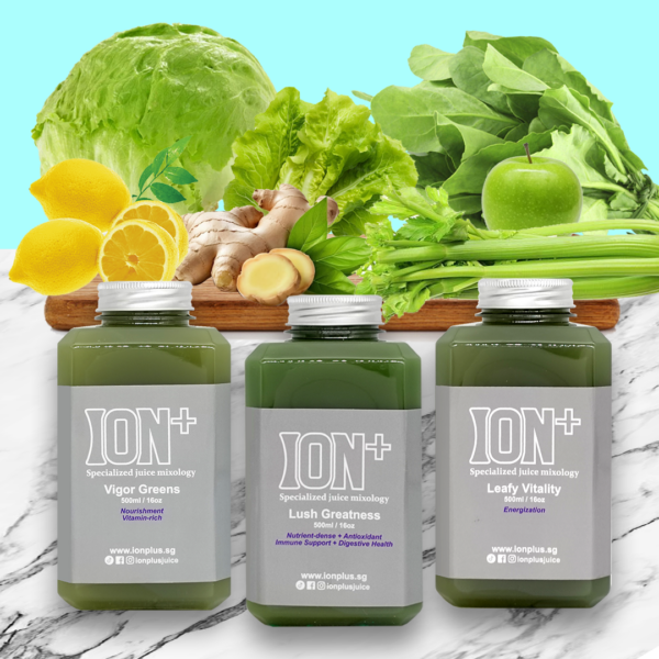 Raw pressed juice bundle 3